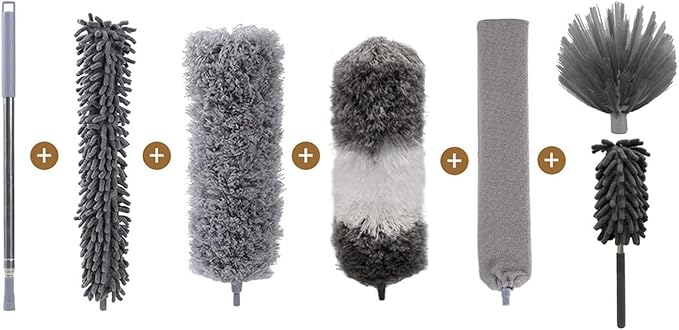 Long Handle Microfiber Feather Ceiling Duster