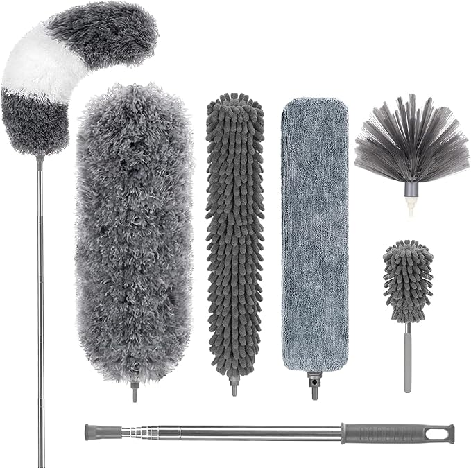 Long Handle Microfiber Feather Ceiling Duster